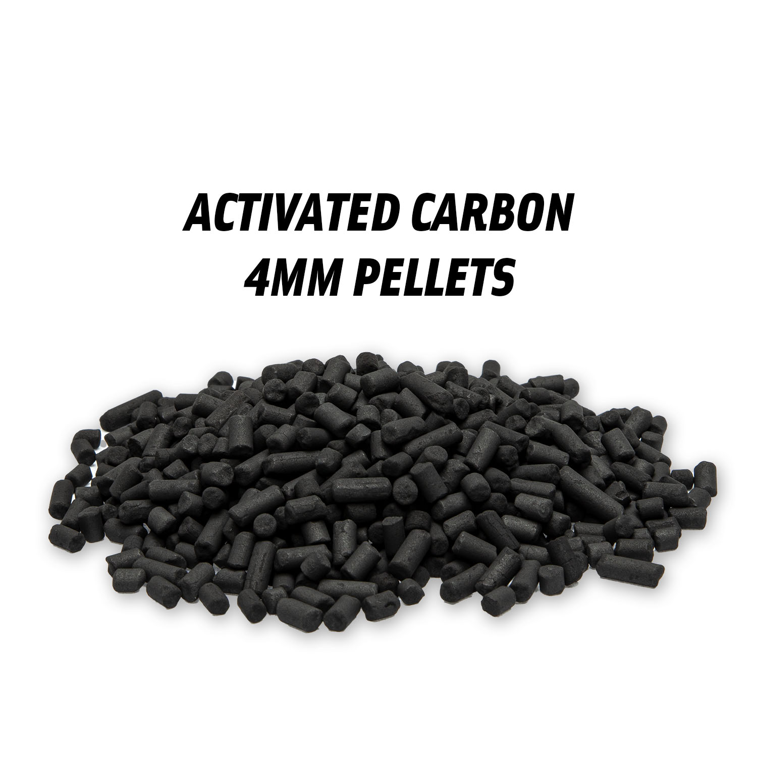 Bulk 4mm Pellet Activated Carbon Impregnated with Ki, KOH, Naoh Is